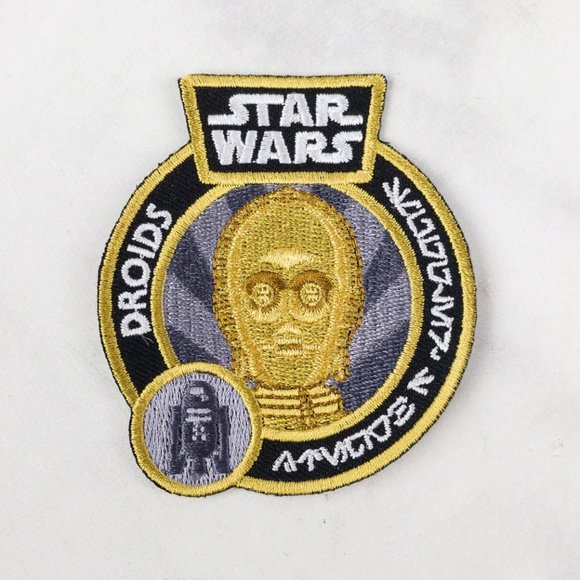 Funko Star Wars Smuggler's Bounty Exclusive 3-CPO R2 Patch & Battle Droid Pin - Picture 6 of 7